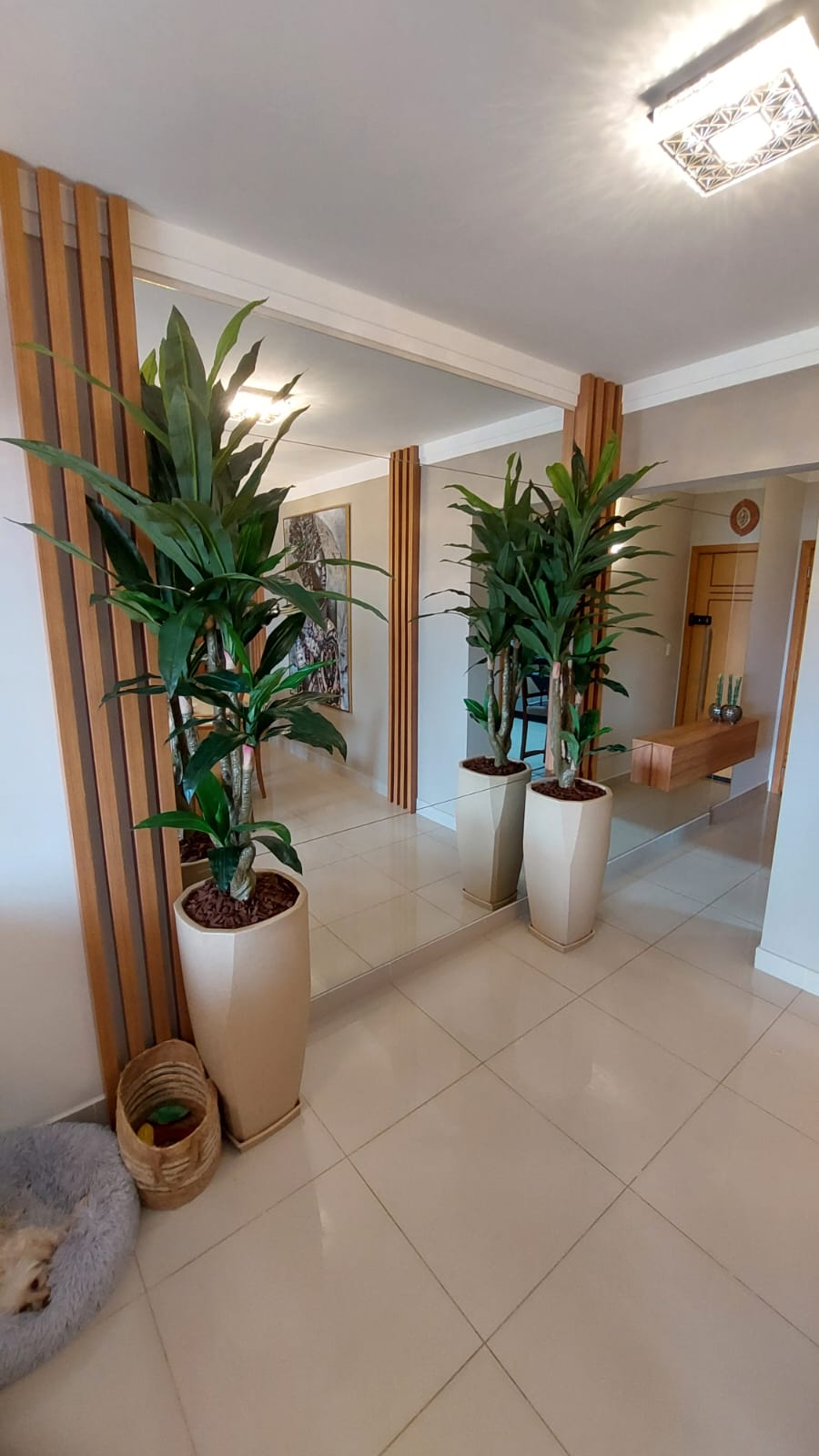 Hall de Entrada planejado em Piracicaba — Rodrigues Marcenaria